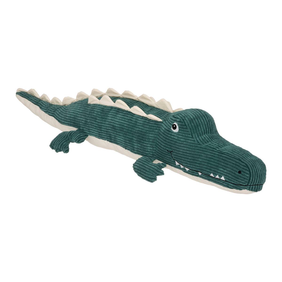 Peluche infantil cocodrilo - algodón - verde - h23 cm - atmosphera créateur d'intérieur