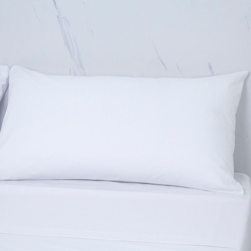 4 almohadones 30/27 144 hilos 100% algodón (cama 150 cm)
