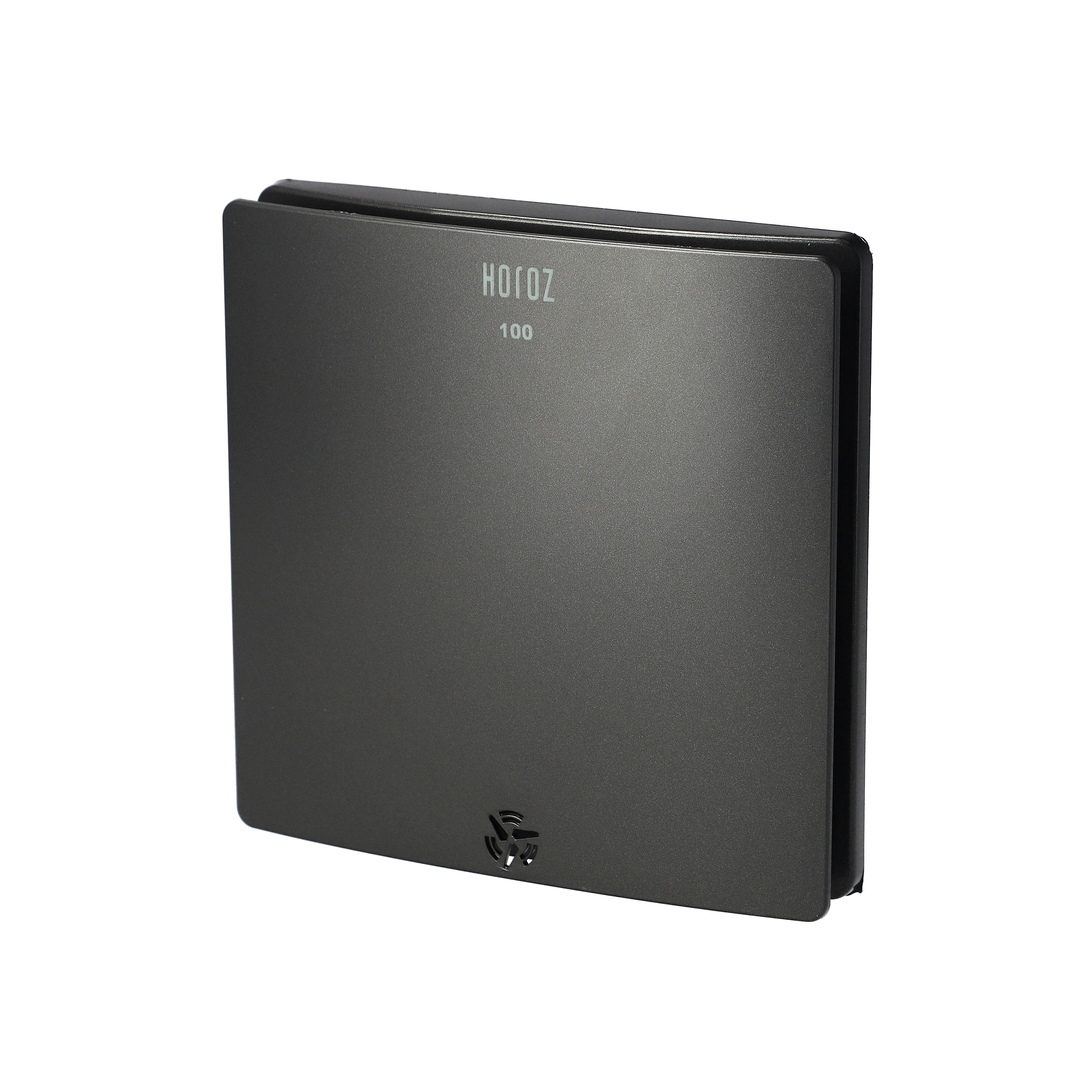 Wentylator wyciągowy 100 mm FELIX plastikowy antracytowy 500.110.100 HOROZ ELECTRIC