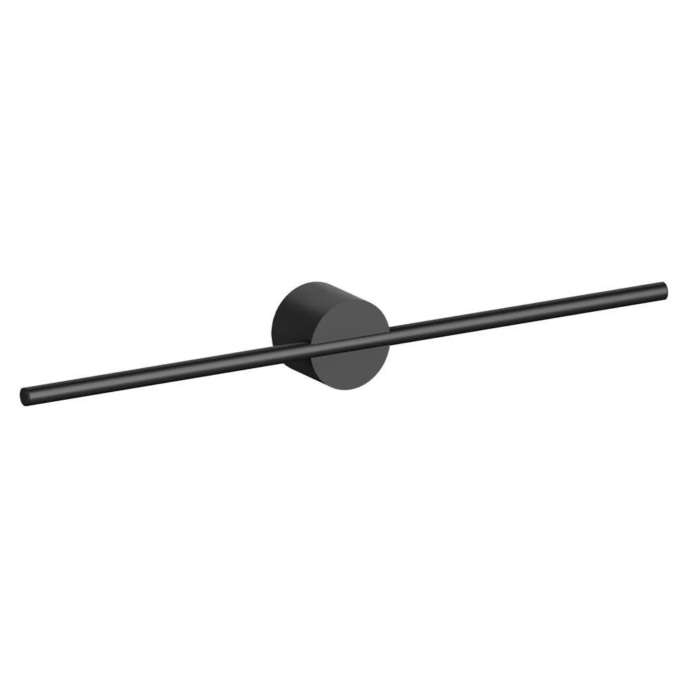 40 cm aluminiowy wieszak na ręczniki ścienny, regulowany, do łazienki, kuchni i toalety (czarny)