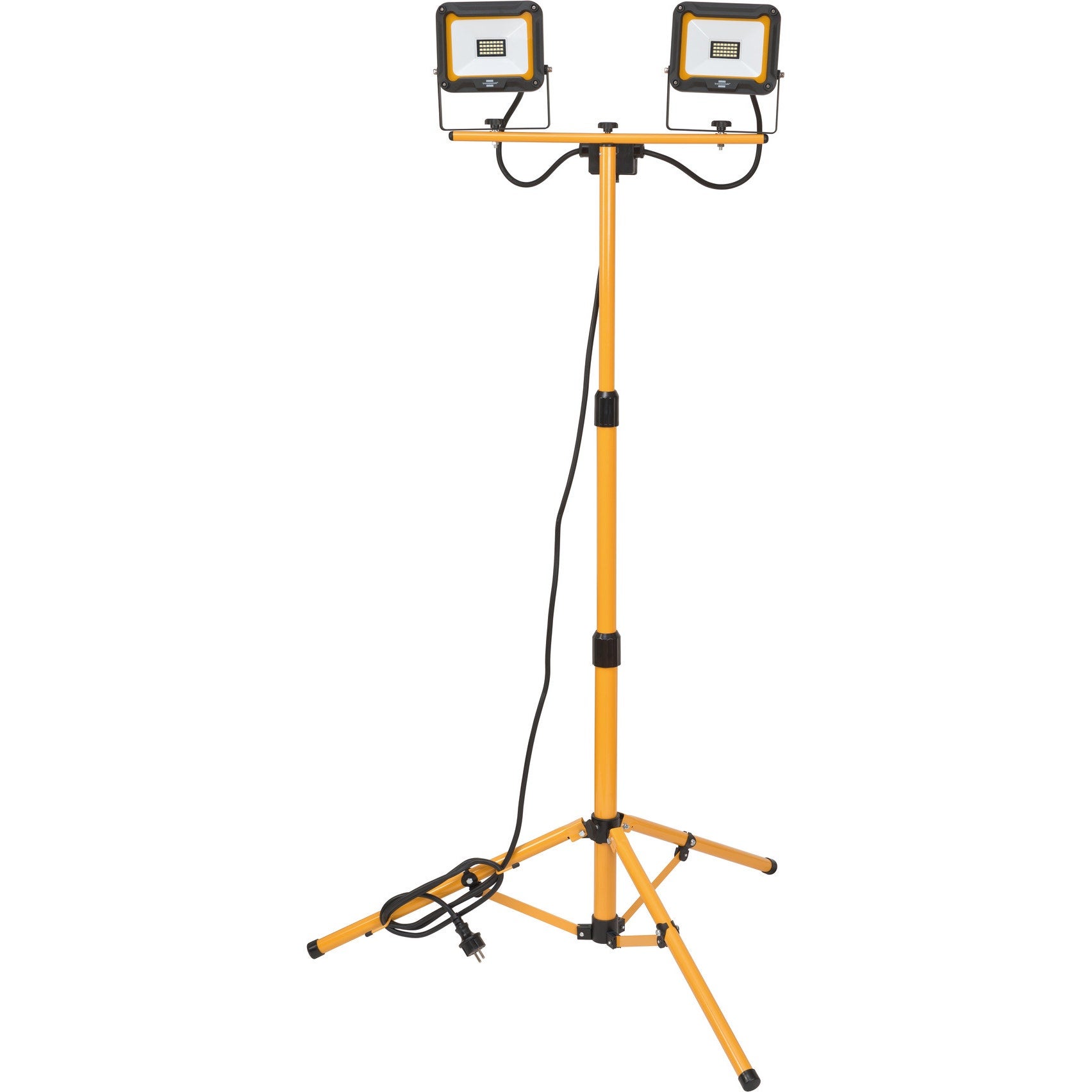 Foco led jaro doble con trípode, ip65 y cable h07rn-f 3g1,0 (3900 lm) brennenstuhl 1171250909