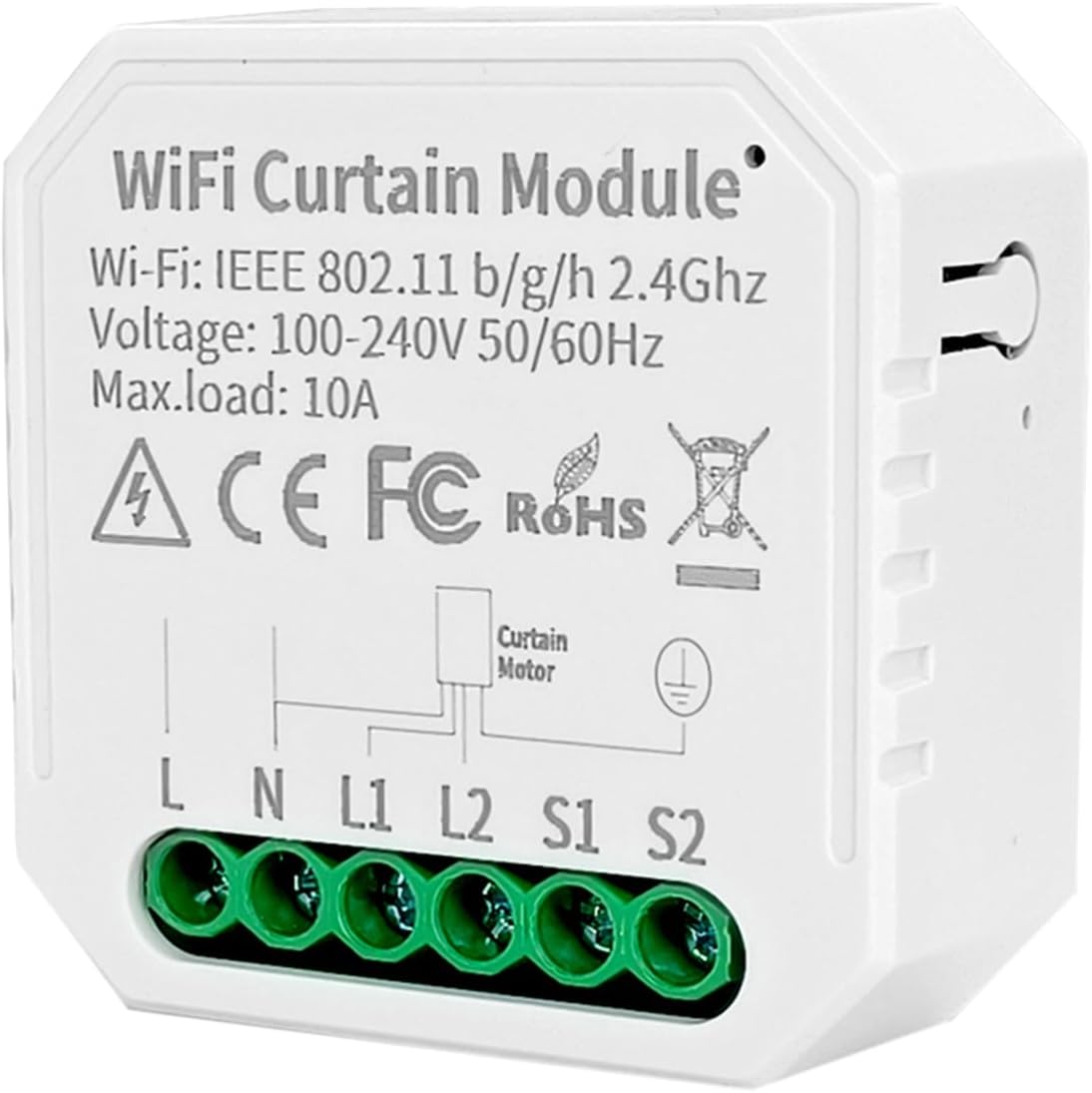 Module de commutateur de rideau et de volet roulant WiFi Tuya ...