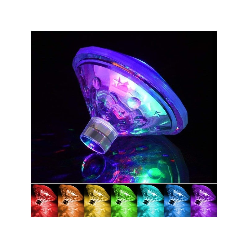 Oświetlenie LED do basenu pływająca lampa LED wodoszczelne oświetlenie nastrojowe LED do oczka wodnego ogrodu basenu zmieniające kolory RGB szt