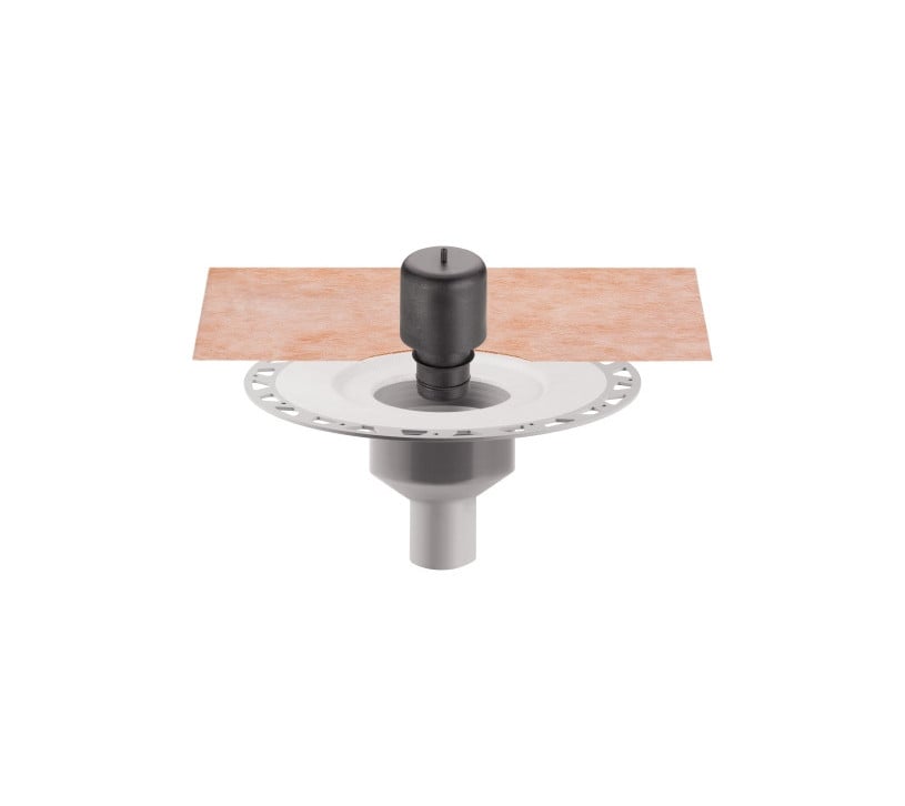 Kerdi-Drain-Base sortie Verticale Sans grille SCHLUTER | Leroy Merlin