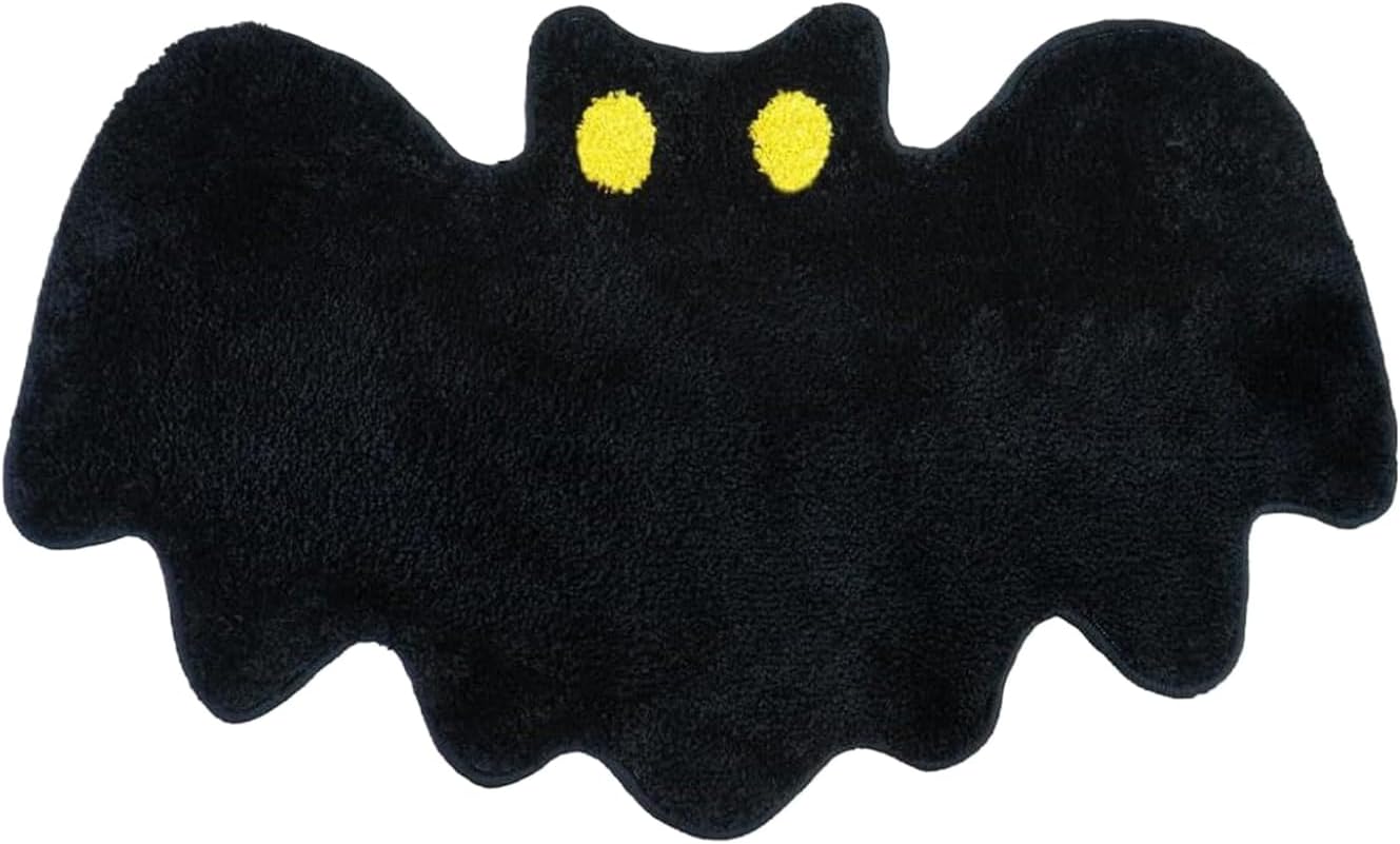 Mata łazienkowa na Halloween | Mata łazienkowa na zewnątrz | Mata łazienkowa na Halloween | Mata antypoślizgowa i antypoślizgowa | (19,69 x 31,5 cala)