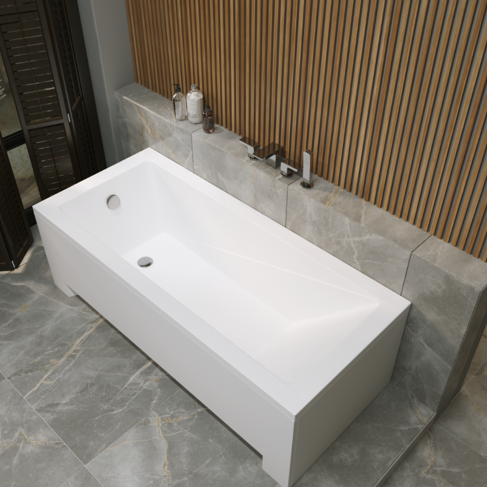 Wanna akrylowa Helmken Rivana 120 x 70 / 23095001 - 8