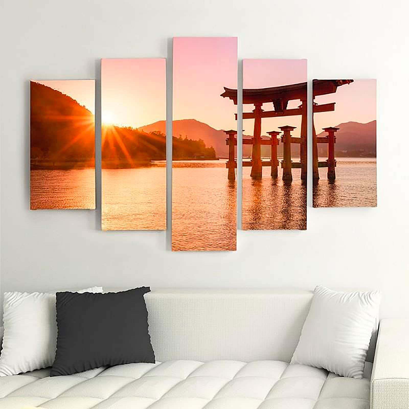 Tableau le japon paysage 6 - 150 x 100 cm - 3