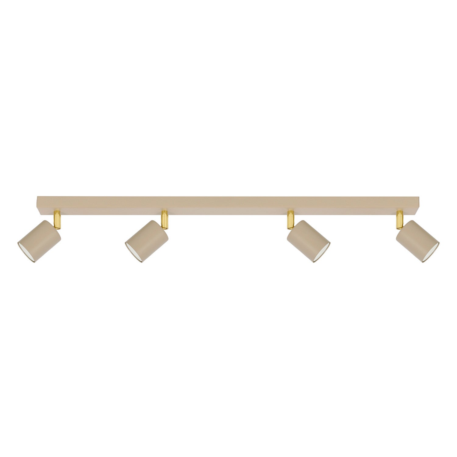 Lampa wisząca MATI beżowa 4xGU10x10W metal wym:18x80x5cm IP20 Kaja