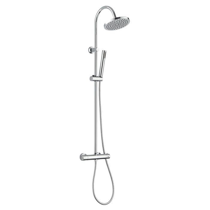 ROUSSEAU Colonne de douche avec robinet mitigeur thermostatique Loona - 5