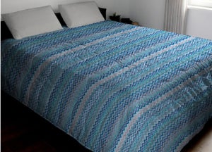 Trapunta Estiva Leggera Rinfrescante In Cotone Traspirante, Lavabile In Lavatrice, Letto Singolo 140x200 Cm, Tanti Colori Tra Cui Rosso, Grigio, Blu E Verde