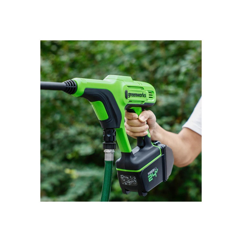 Nettoyeur hauteur pression 24V GREENWORKS - 24 bars - Sans batterie ni chargeur - G24PW - 3