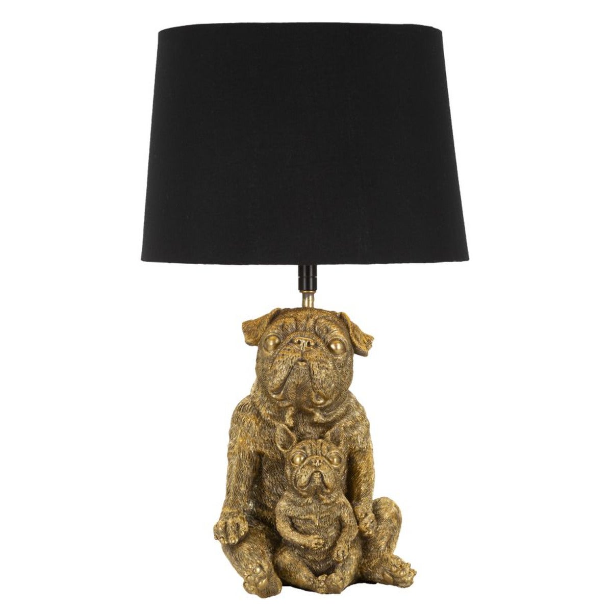 Lampa Stołowa Pies 1, Poliżywica, Czarny, Seven Design