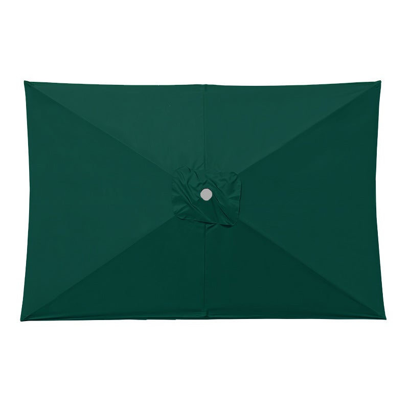 Bâche De Rechange Tonnelle 3x4,5m Tissu Oxford Vert - Housse Auvent Extérieur Résistante