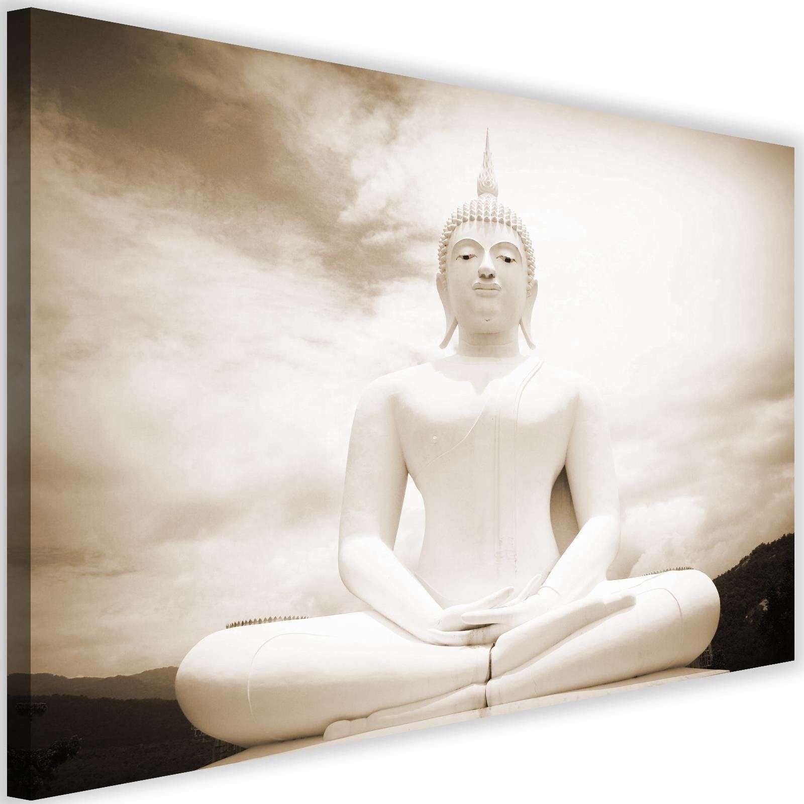 Obraz na płótnie, Siedzący Budda zen spa 90x60