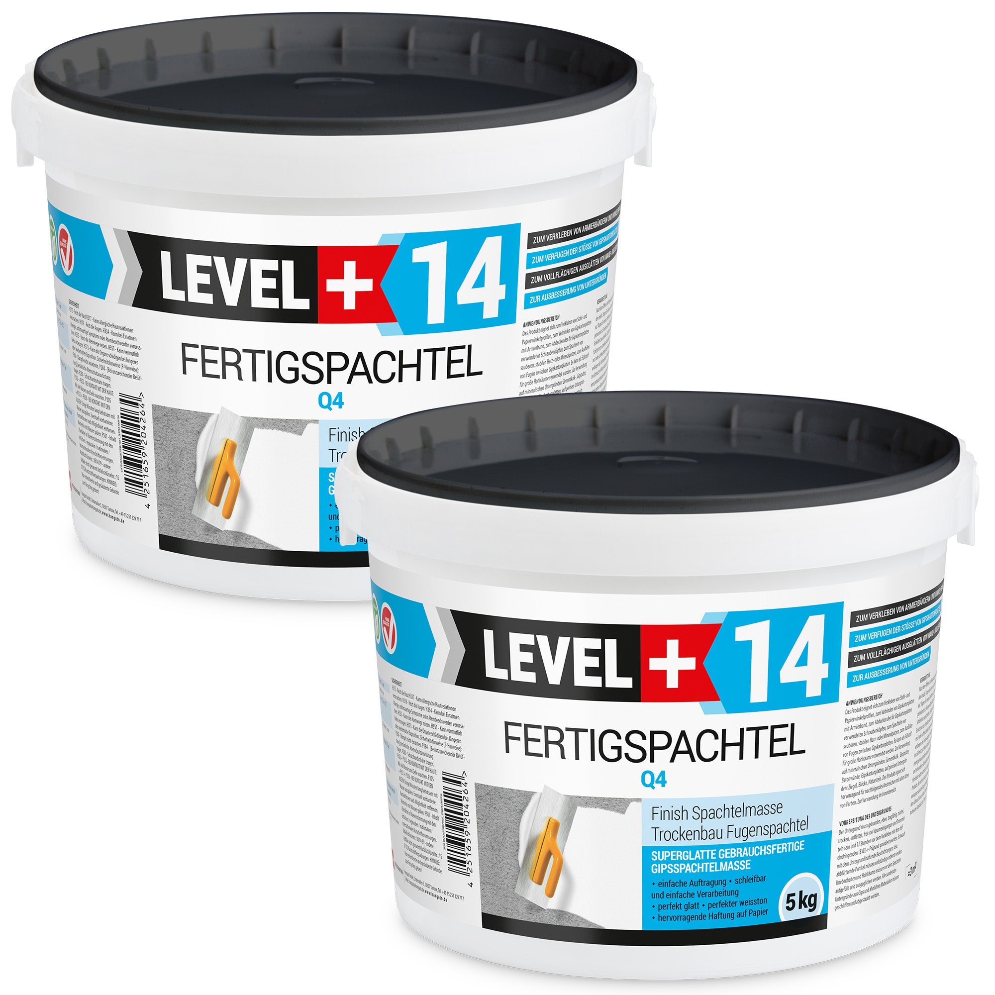 Lisciante Super-Finish LEVEL+ RM14 - 5+5KG | Leroy Merlin