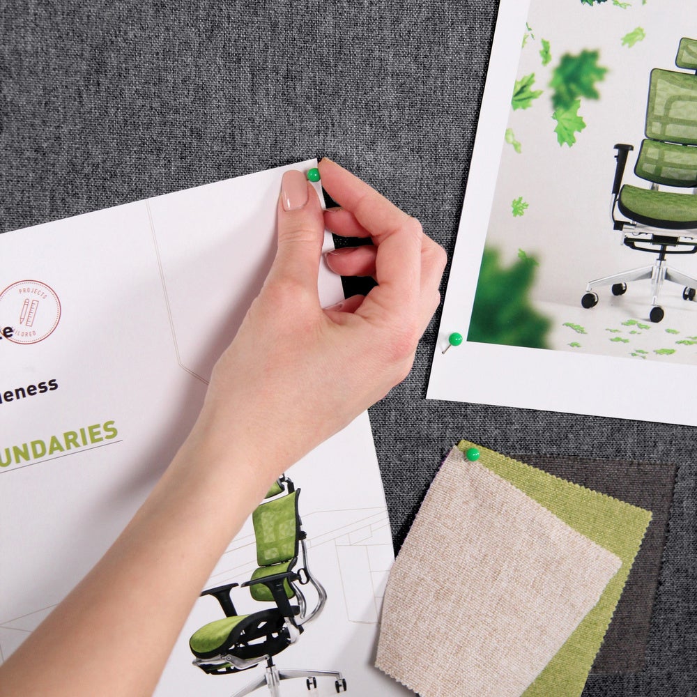 Pannello centrale per sistema di divisori FLEXMIUT Grigio chiaro hjh OFFICE - 9