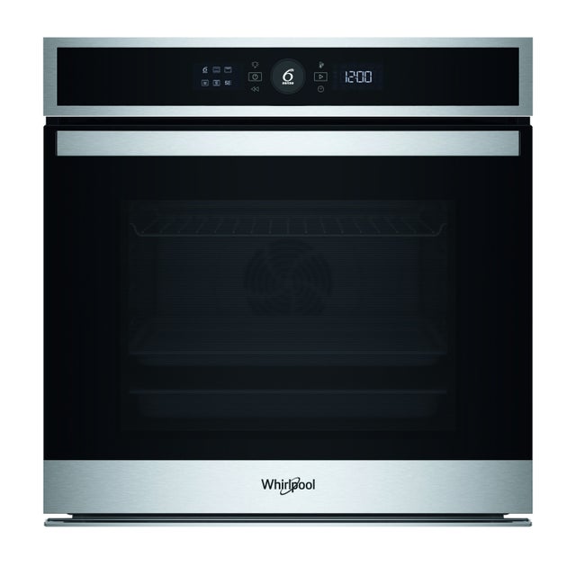 Whirlpool WOI4IS8HM0SXA forno 73 L Nero, Acciaio inox