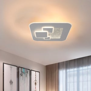 Lampadario LED Buybuy 82W Con Telecomando - Luce Regolabile 6700 Lumen, 2.4G
