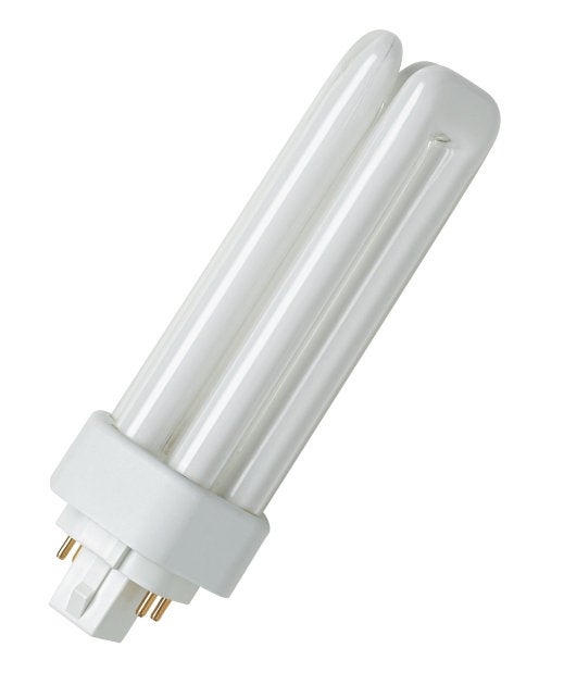 ampoule fluocompacte - osram dulux t/e plus - 26 watts - gx24q-3 - 3000k