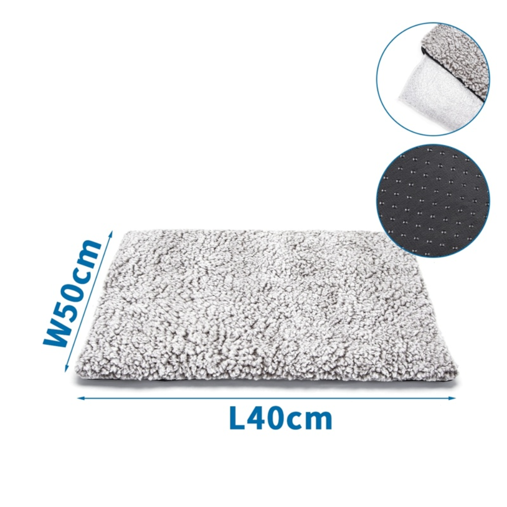Manta Autocalentable Para Gatos Y Perros - 60x45 Cm, Sin Electricidad, Funda Lavable, Ideal Para Mascotas Pequeñas