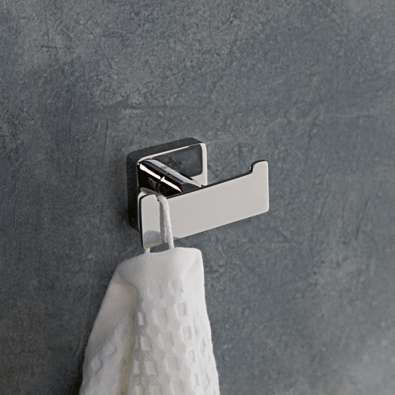 Crochet double VILLEROY ET BOCH Elements - Striking Chrome - 2