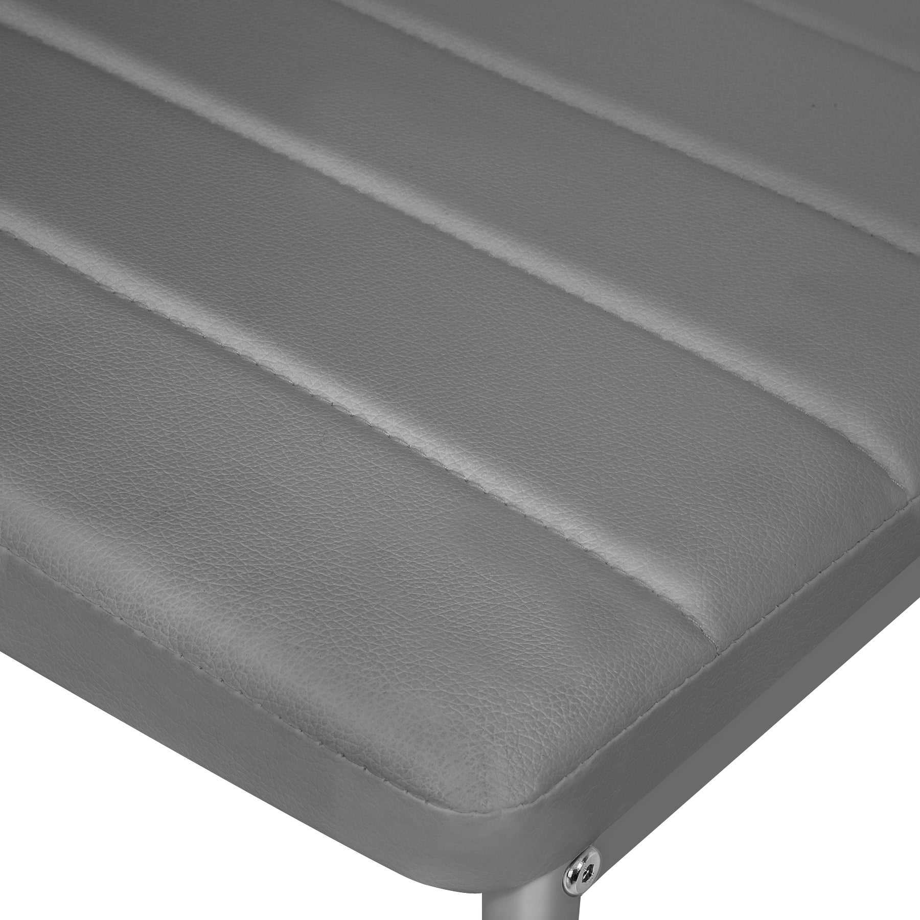 TECTAKE Conjunto de cadeiras de sala de jantar estofo revestido em pele sintética - 5