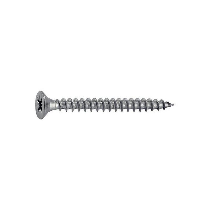 Vis agglo - Acton - Tête fraisée - PZ - Inox A2 - 3,5 x 35 mm - Boîte de 200 - 4