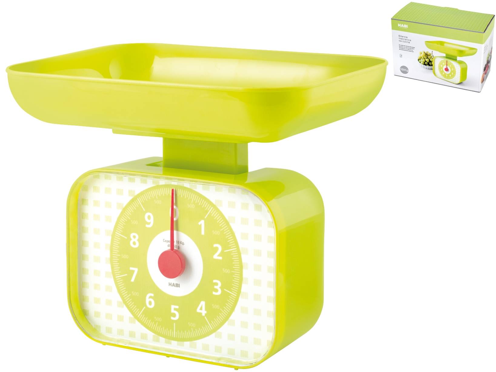 Habi Green Abs Balance de cuisine mécanique Kg10 | Leroy Merlin