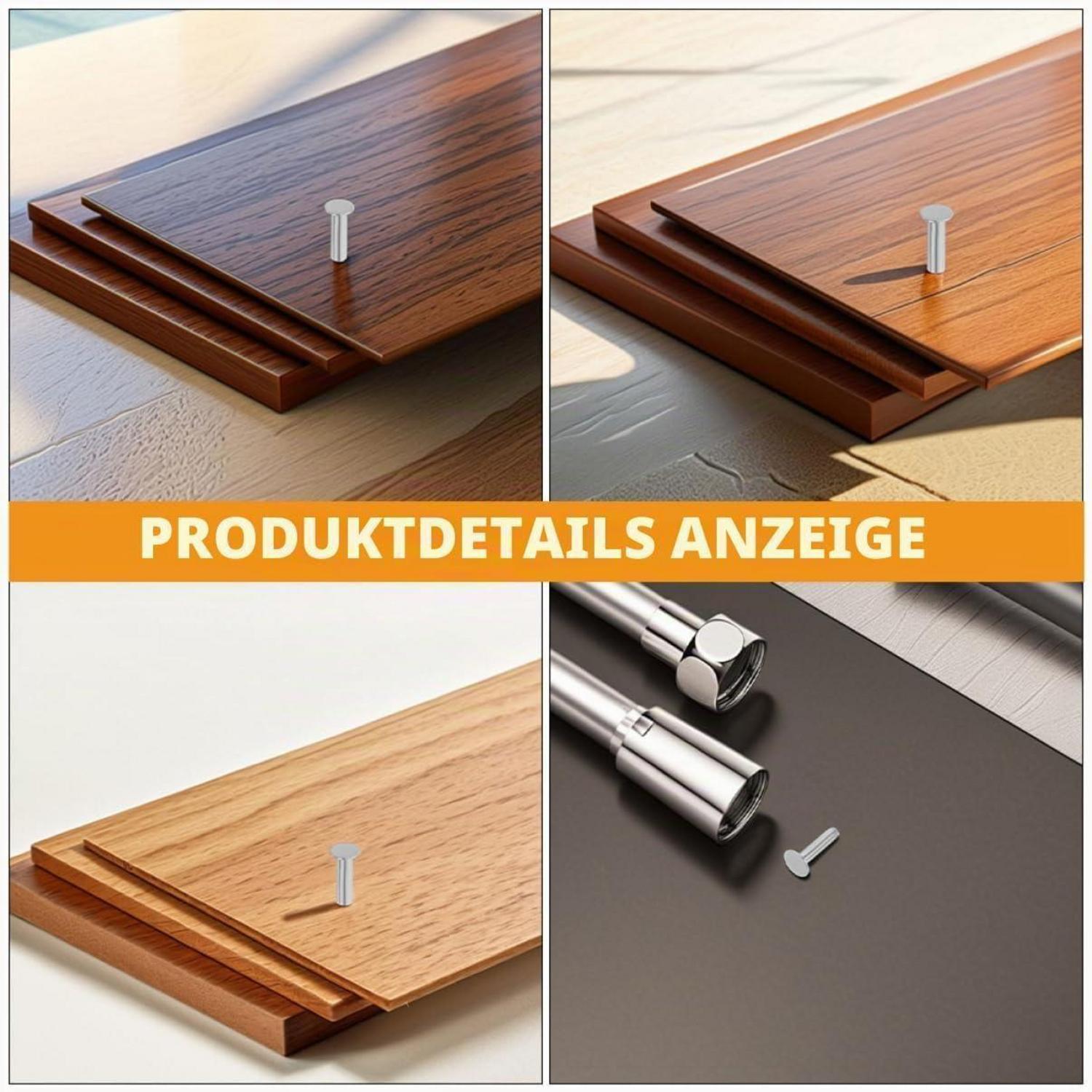 7x0 Rivets pour manche de couteau, 7 pièces, acier inoxydable 1.6x0.7x0.7cm ...