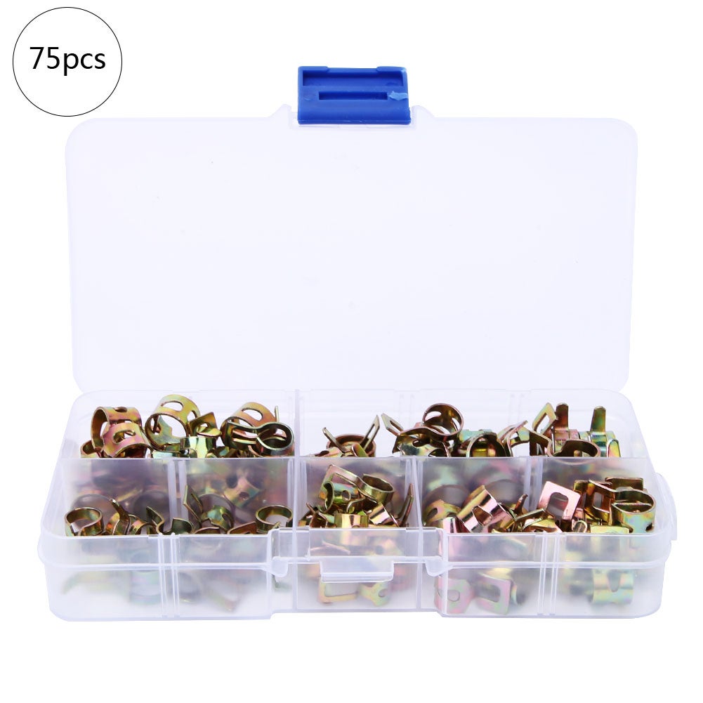 30 Pezzi Fascette Stringitubo, Fascette Regolabile 6-51mm Acciaio Inossidabile, Fascetta - Foto 2