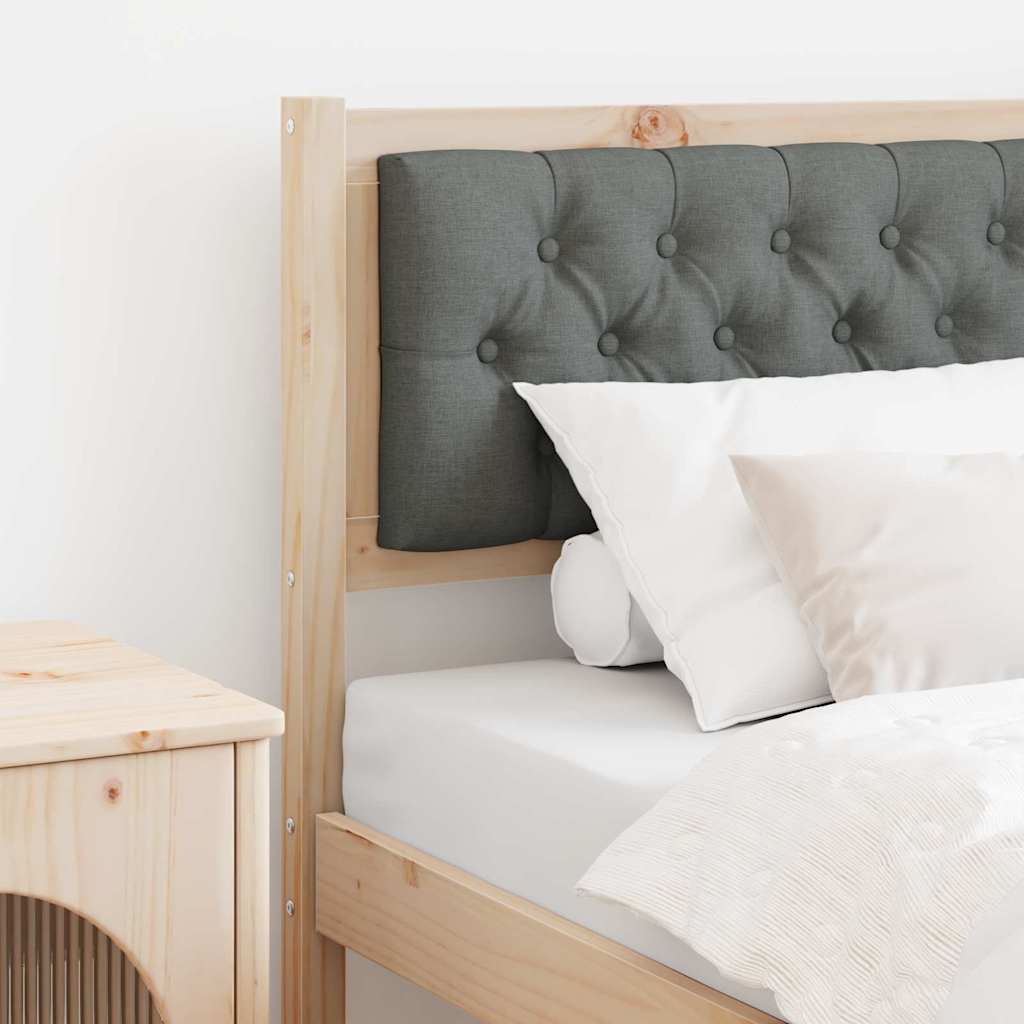 Testiera VidaXL In Legno Massello Di Rovere 75 Cm - Elegante E Robusta, Per Letto Singolo, Finitura Naturale