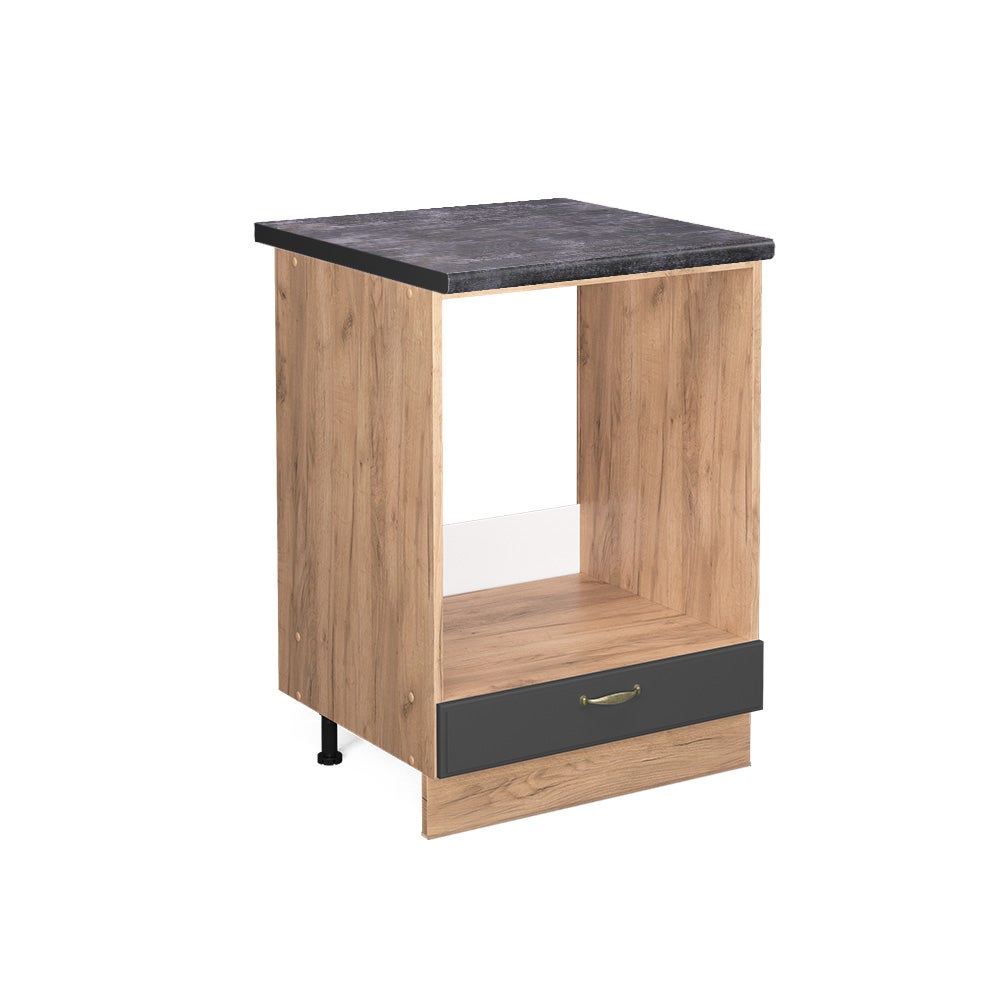 Vicco Szafka kuchenna Fame-Line, Antracytowo-złoty, 60 cm , BP Antracyt