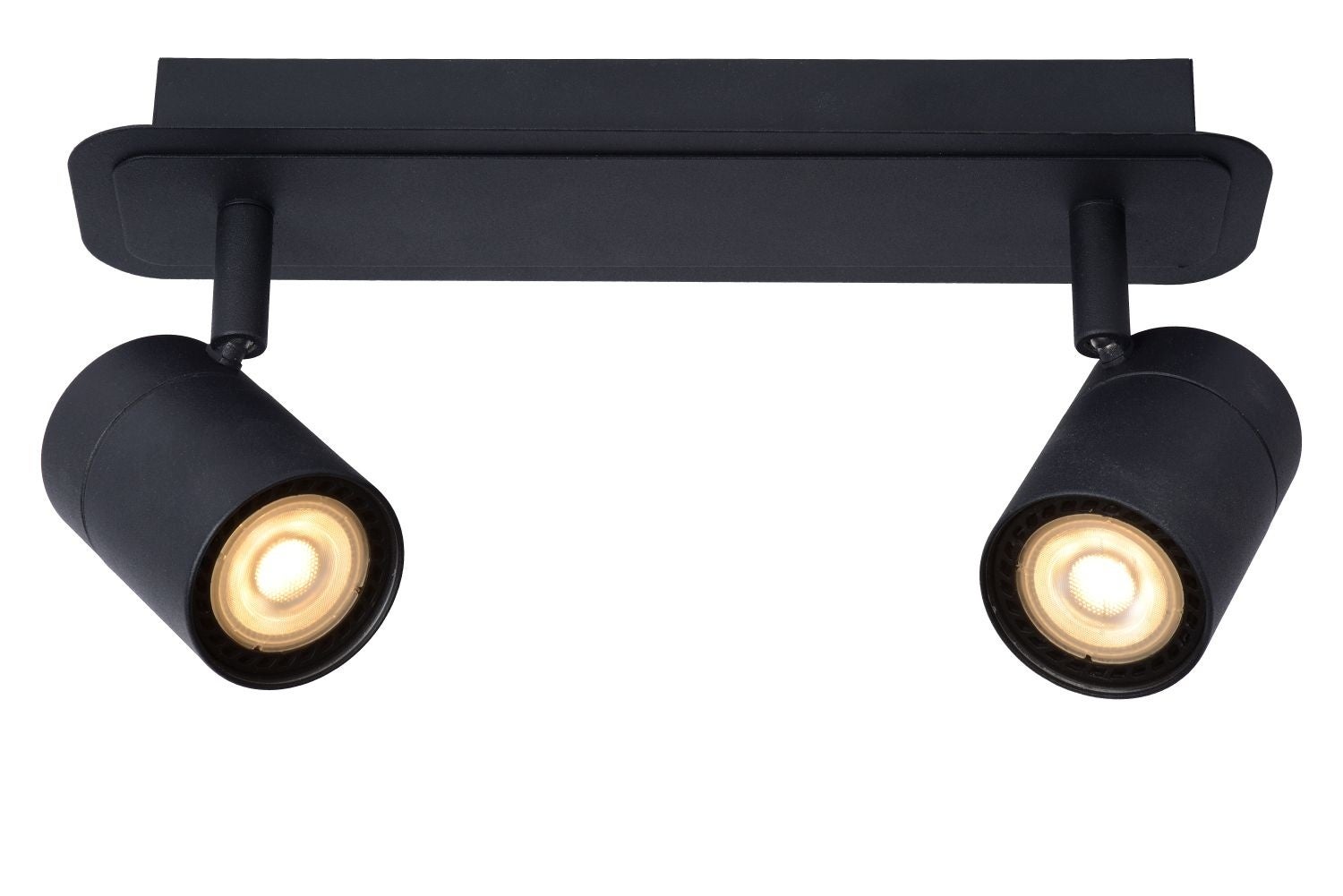 LENNERT-Spot/Plafonnier salle de bain 2 lumières L28cm - - 9