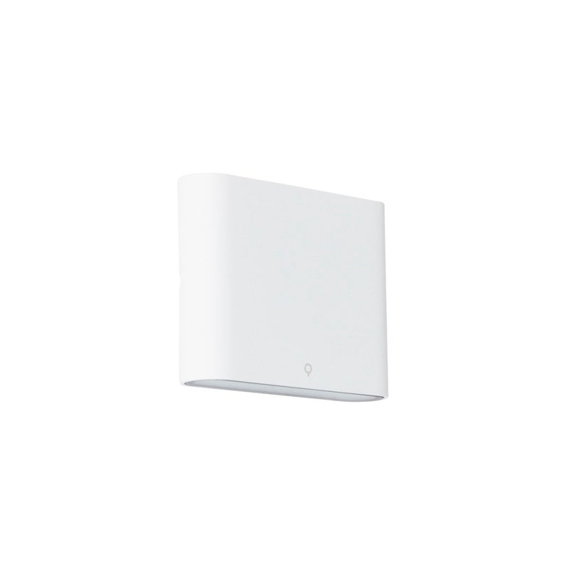 Nowoczesna lampa ścienna zewnętrzna biała 11,5 cm z LED - Batt