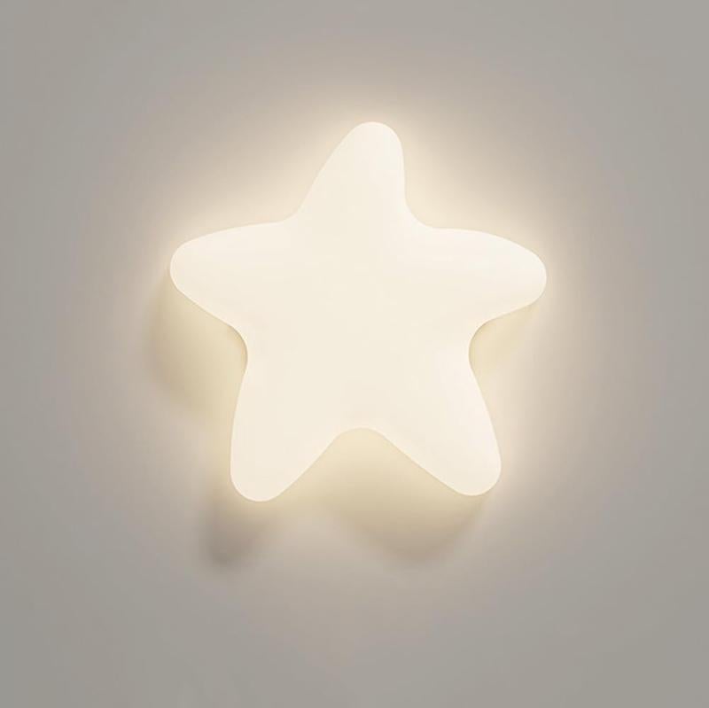 10W Star Shape LED Ceiling Light, Dimmable Modern Lamp for Kids Room ...