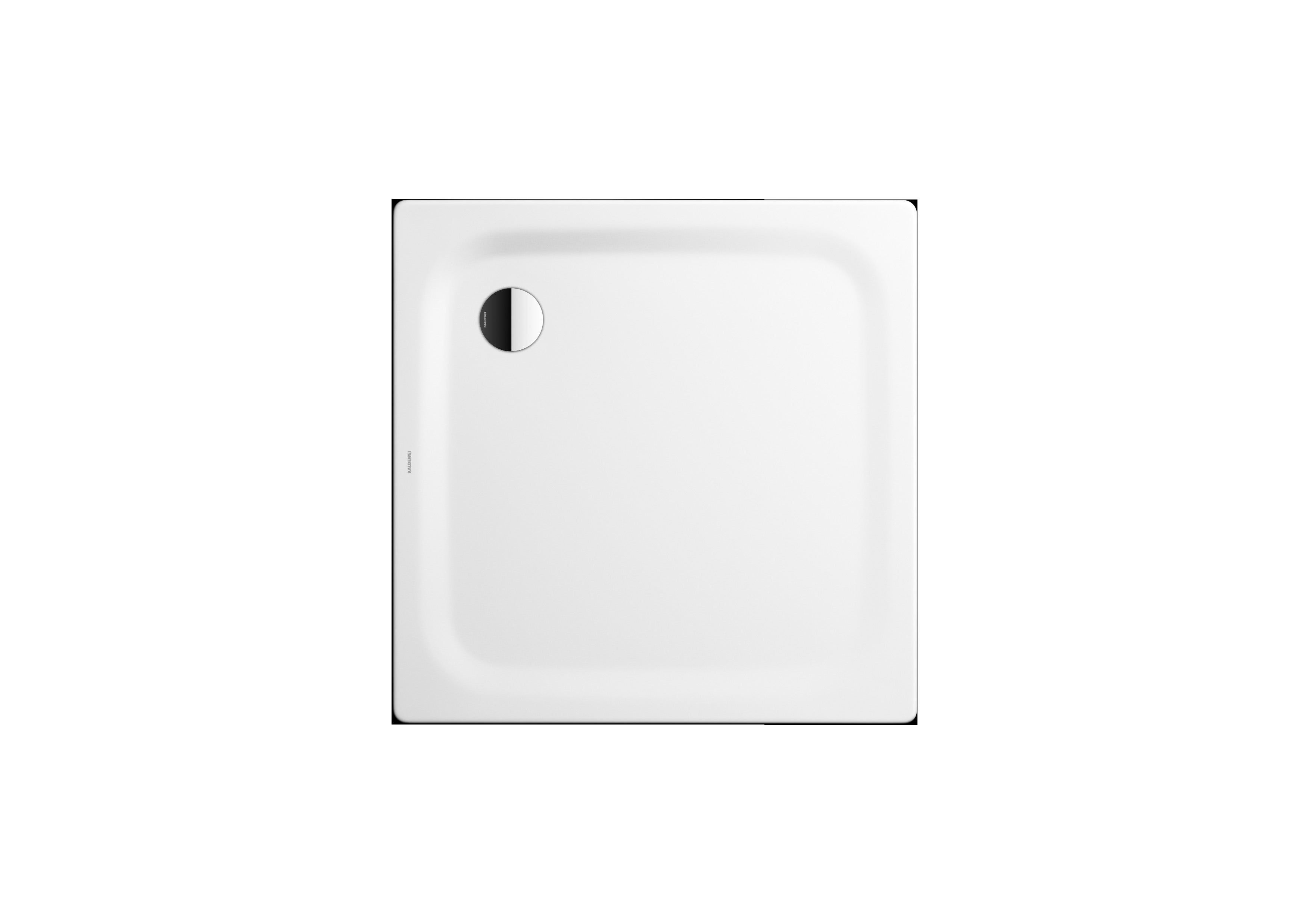 Kaldewei superplan classic 386-2 80x80cm con soporte de poliestireno, 447548040711, color: blanco alpino mate