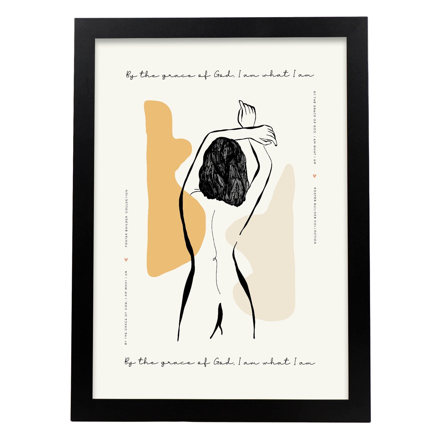 Poster Salle De Bain Ane Humoristique DIN A4 - Décoration WC Amusante Noir Et Blanc