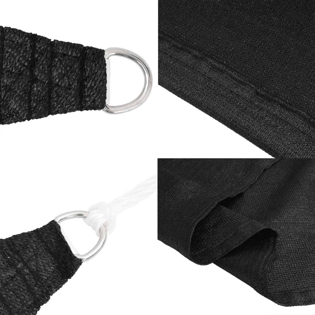 Maison Exclusive - Vela Parasole 160 g/m² Nera 4/5x3 m in HDPE - 6