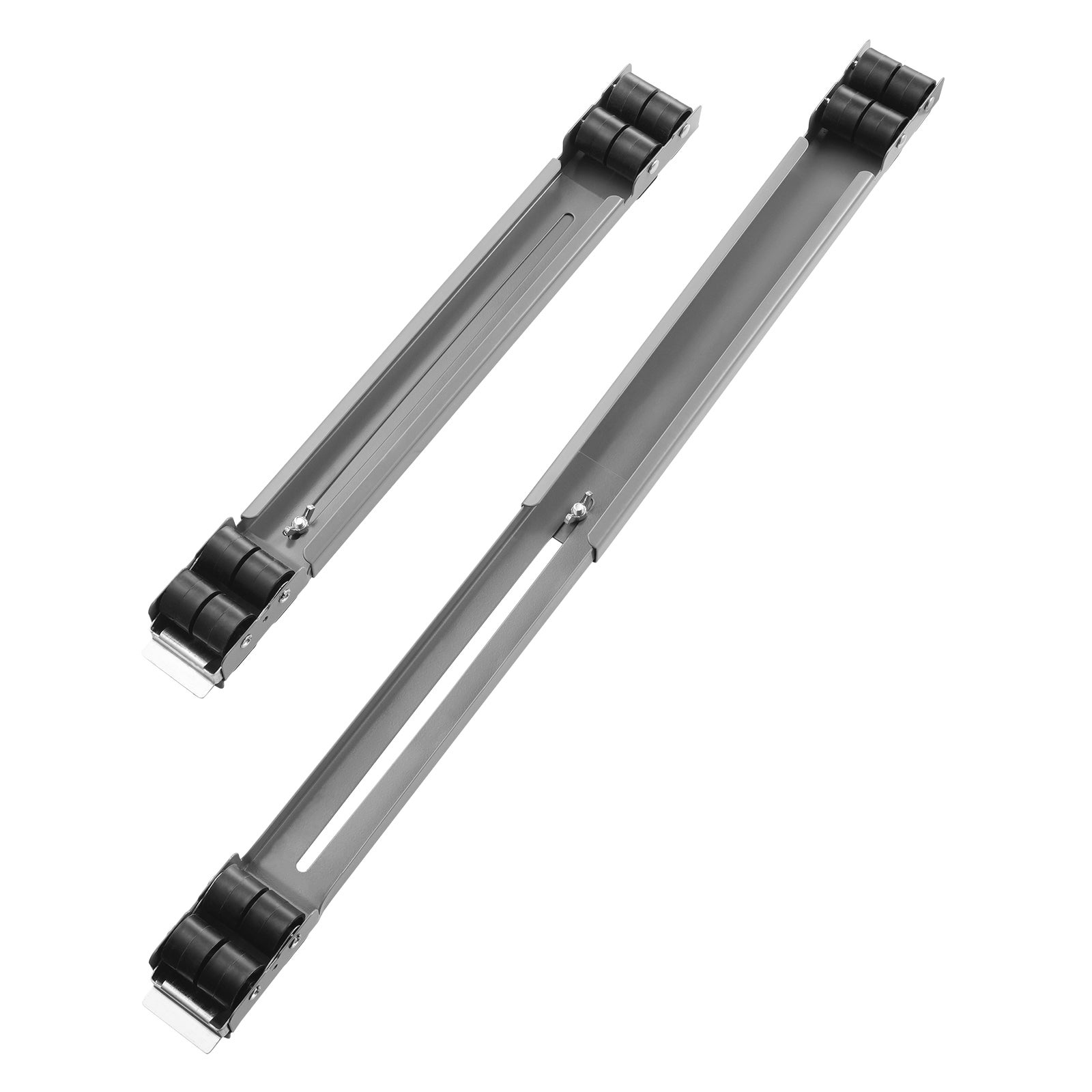 Roulettes Transport pour Appareils Électroménagers VEVOR 2PCS,Charge 149,7 kg,Base de Machine à Laver Mobiles,Déménageurs pour Réfrigérateurs,Gris - 9