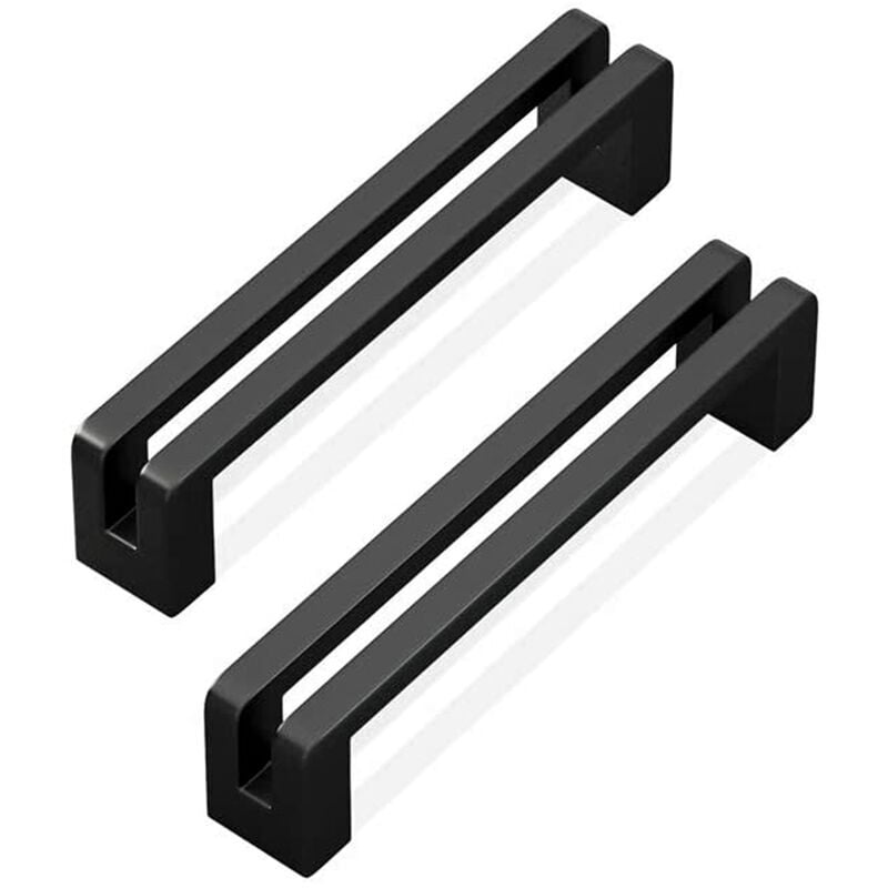 10 szt. Uchwytów Meblowych Rozstaw Otworów 128mm Uchwyty do Szuflad ze Stopu Cynku w Stylu Nowoczesnym ze Śrubami