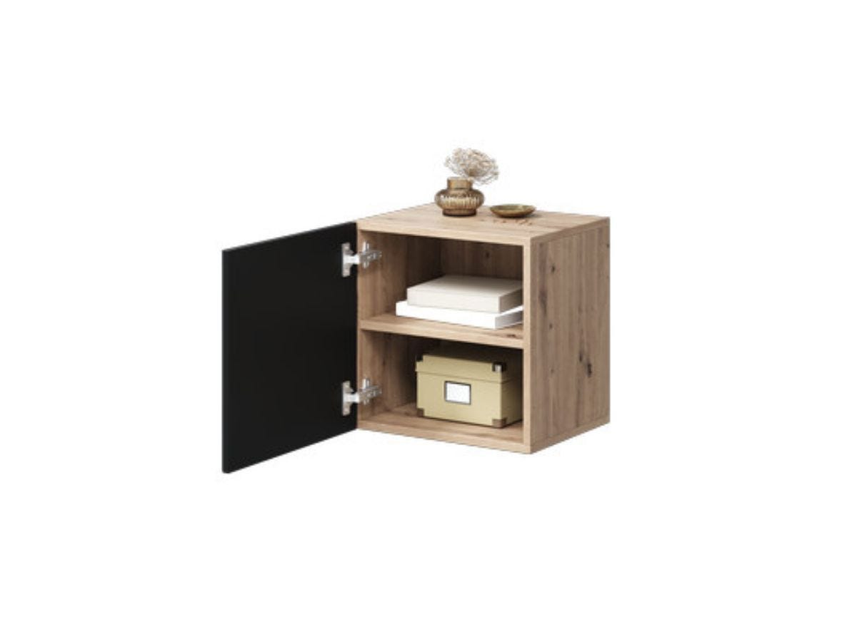 Merlin Alice Table de chevet 1 porte ALICE BOBOCHIC Bois | Leroy Merlin