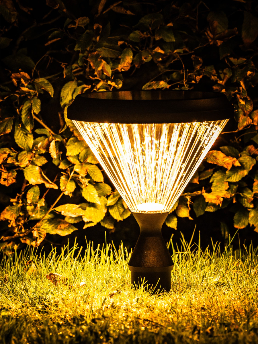 Lâmpada solar Iplux® Paris com suporte de 30 cm - Alta qualidade - Duração de combustão de 15 horas - 3