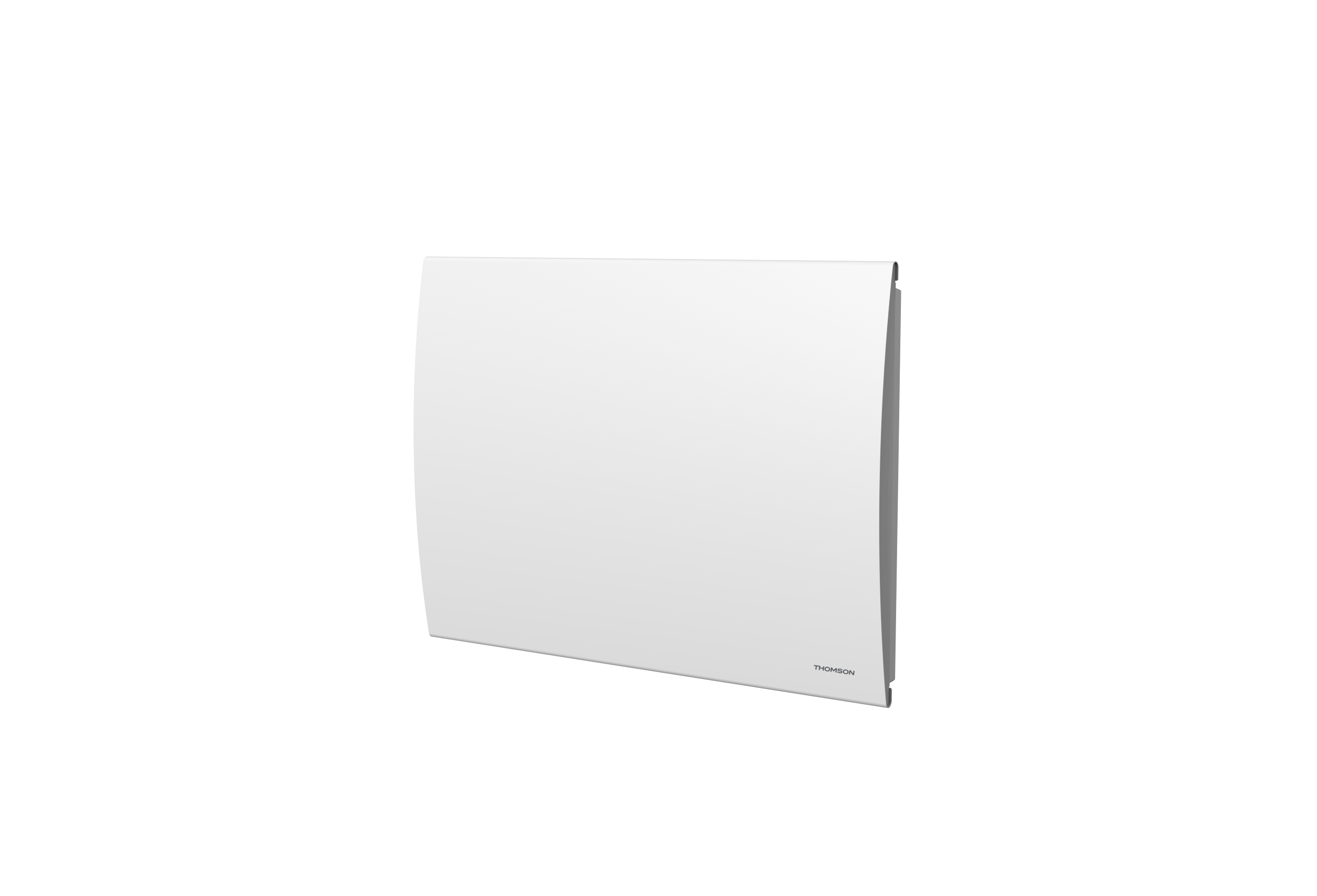 Radiateur électrique fixe à inertie sèche céramique avec thermostat interchangeable 1000W THOMSON CLEO horizontal blanc - 8