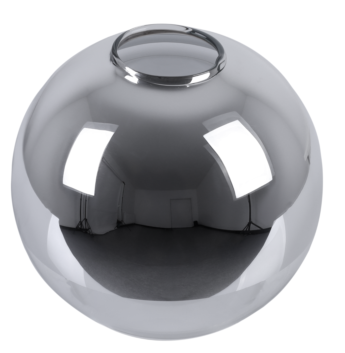 Klosz do lampy sufitowej wiszącej Bergen grafitowa kula modern 20cm Light Home LH