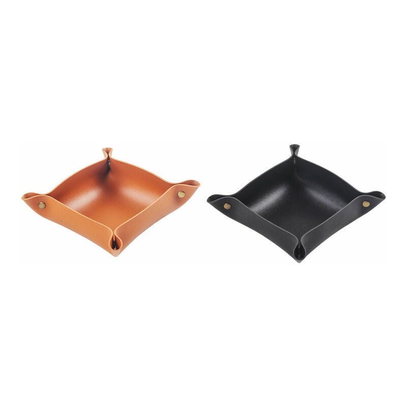 vide poche en cuir de vachette - fabrication française