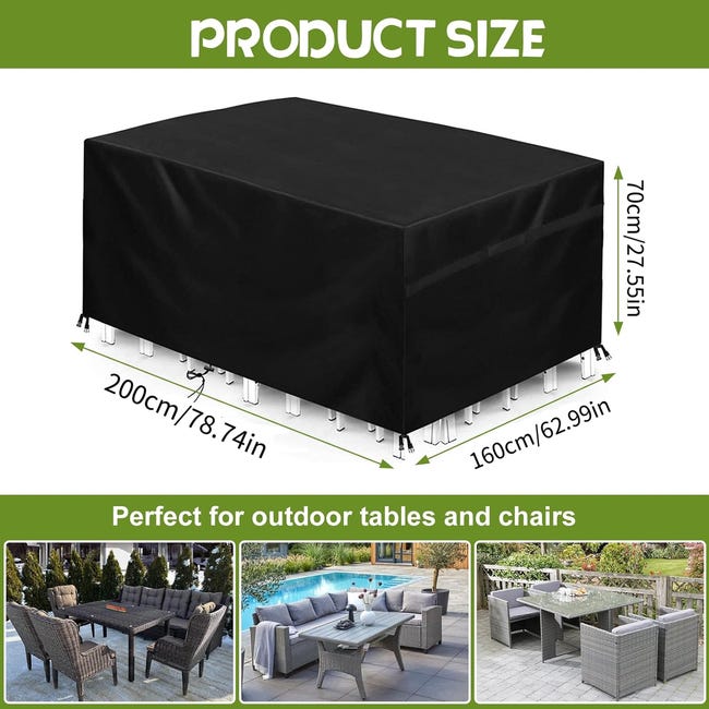Copertura Per Mobili Da Giardino 420D, Copertura Per Tavolo Da Esterno Tela Oxford Impermeabile Antivento E Resistente Ai Raggi Uv 170 X 94 X 70 Cm 96820923 Copertura Per Mobili Da Giardino 420D, Copertura Per Tavolo Da Esterno Tela Oxford Impermeabile Antivento E Resistente Ai Raggi Uv 170 X 94 X 70 Cm 96820923