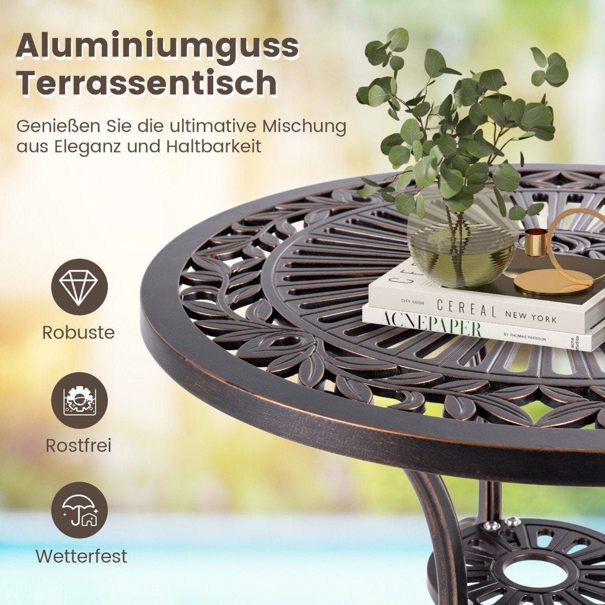 CASARIA® Isola prendisole da esterno resistente alle intemperie con CASARIA® Isola prendisole da esterno resistente alle intemperie con