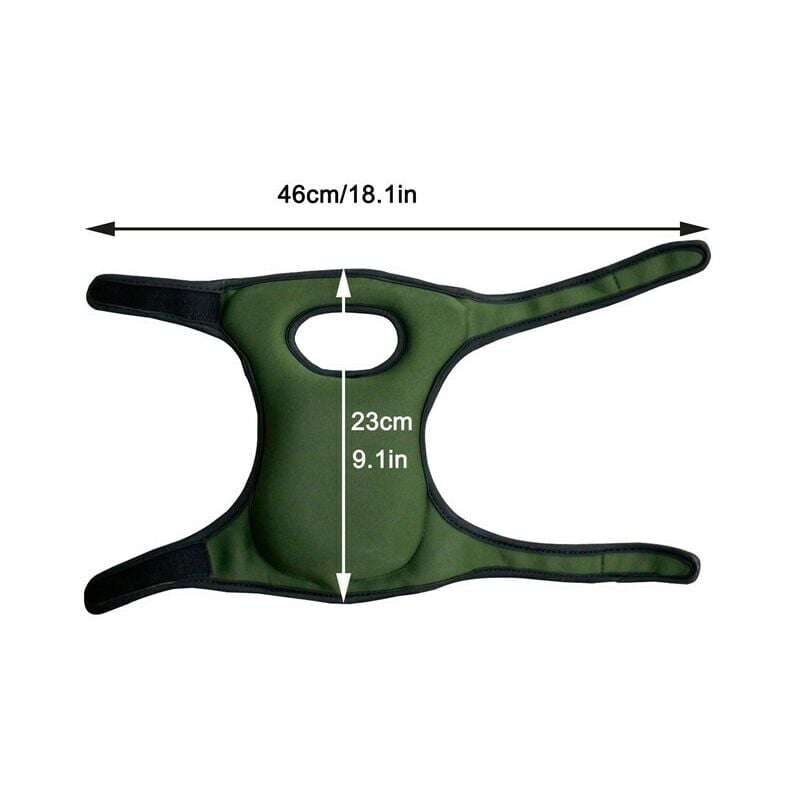 Genouillères de jardinage ultra-confortables en néoprène, avec mousse à mémoire de forme épaisse, antidérapantes - 4