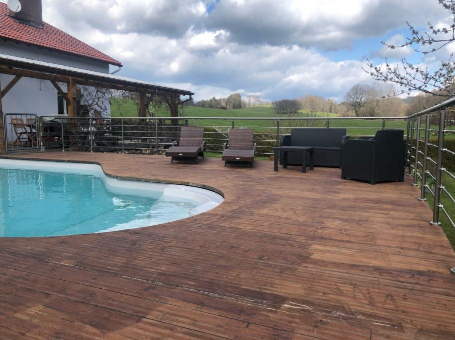 Garde corps en aluminium AYDISCOUNT - kit complet 3 mètres - 3