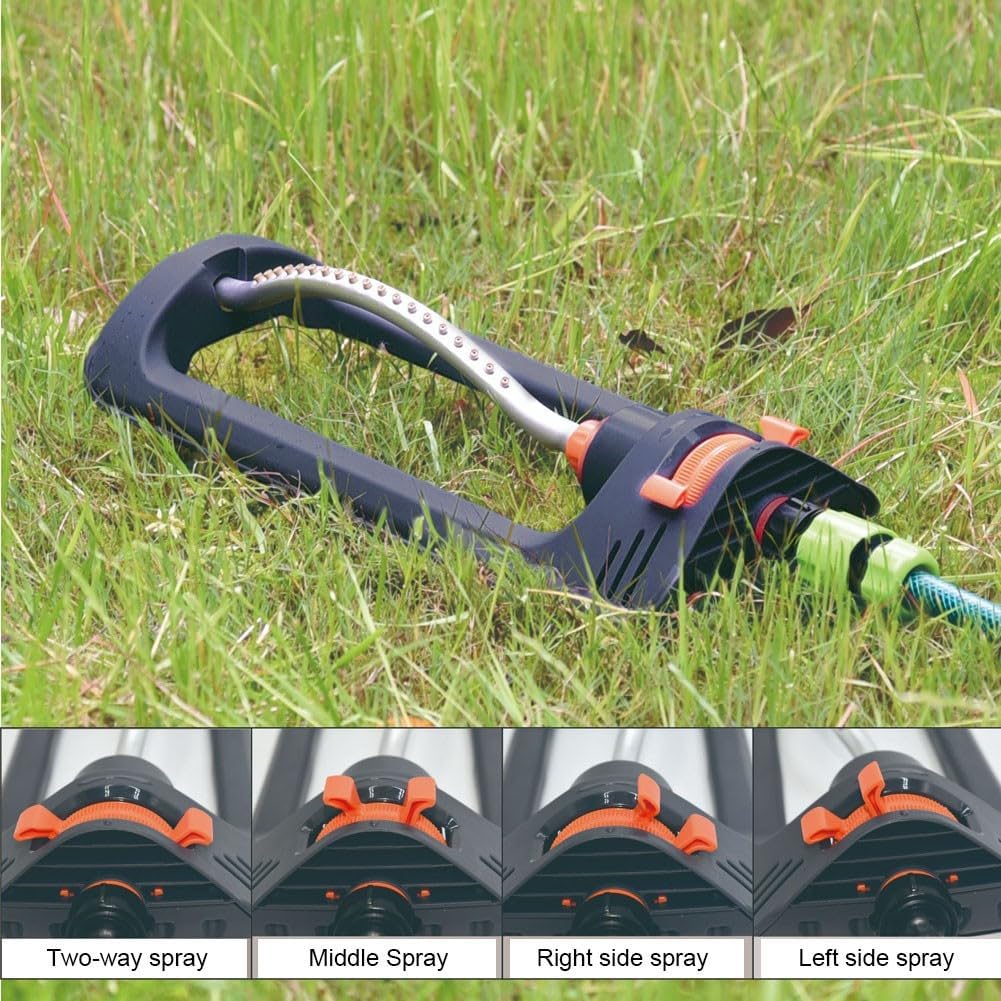 Arroseur automatique à bascule, arrosage de pelouse de jardinage, arrosage de jardin, arroseur de jardin, buse à 19 trous - 6